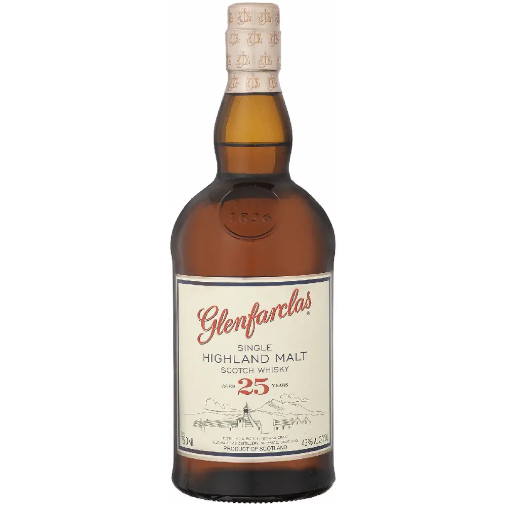 Glenfarclas 25 Year Old Single Malt Scotch Whisky 750ml