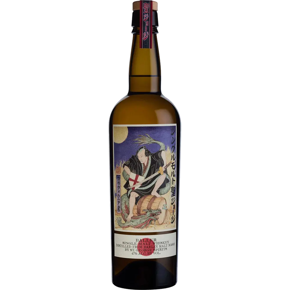 St. George Baller Single Malt Whiskey 750ml