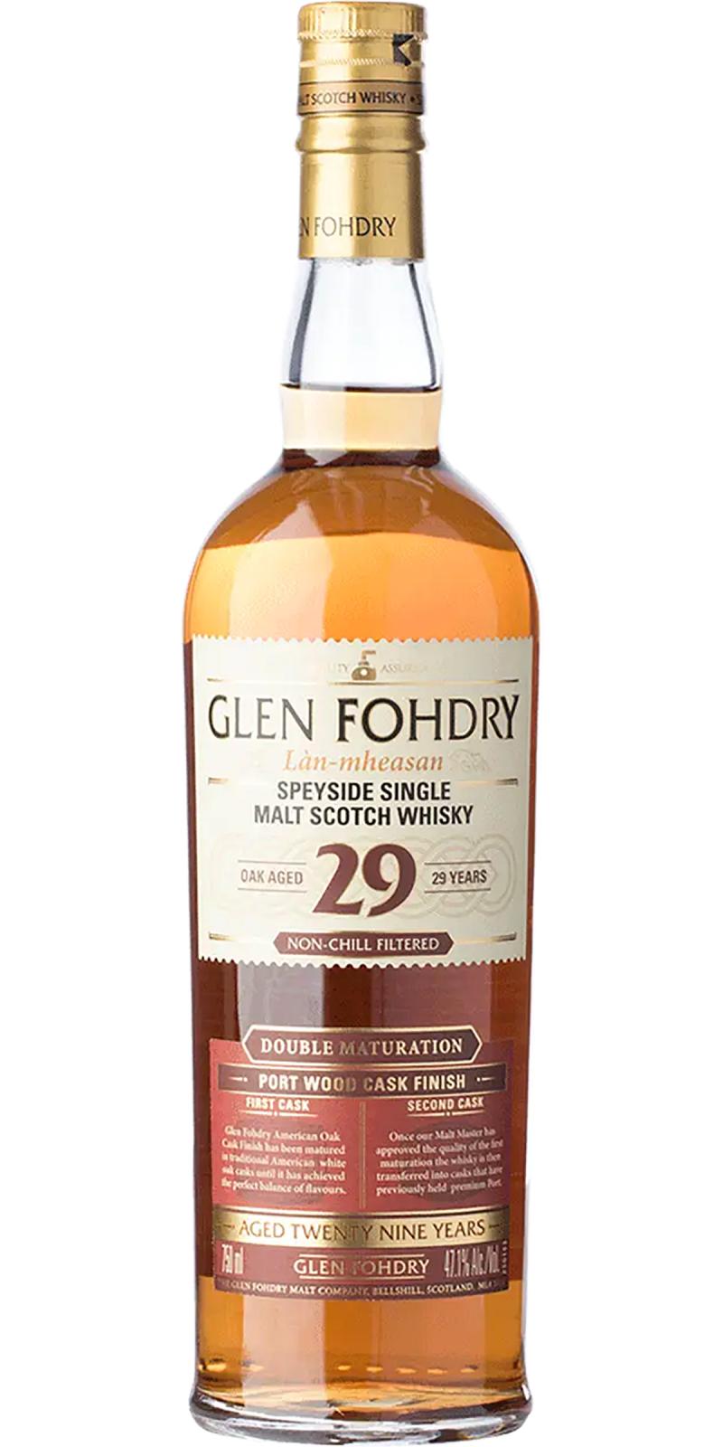 Glen Fohdry 29 Year Old Single Malt Scotch Whisky