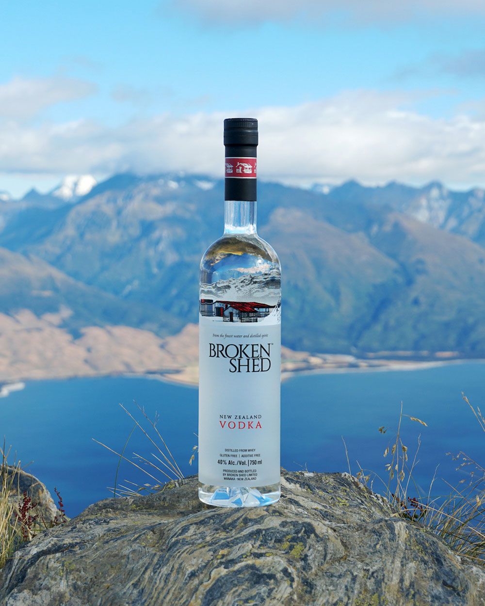 Broken Shed Vodka New Zealand 750ml