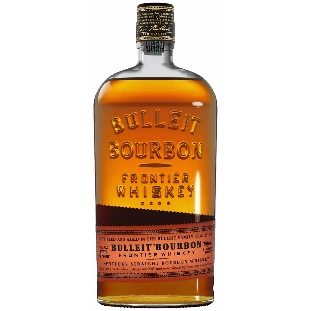 Bulleit Bourbon Frontier Whiskey 750ml