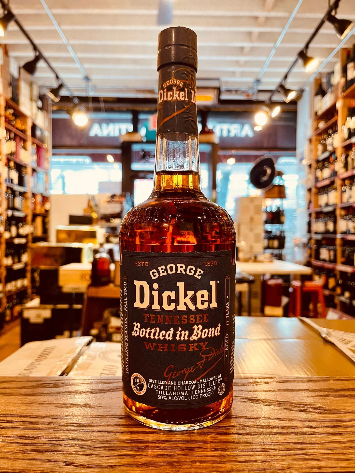 George Dickel Tennessee Bottled in Bond 750ml