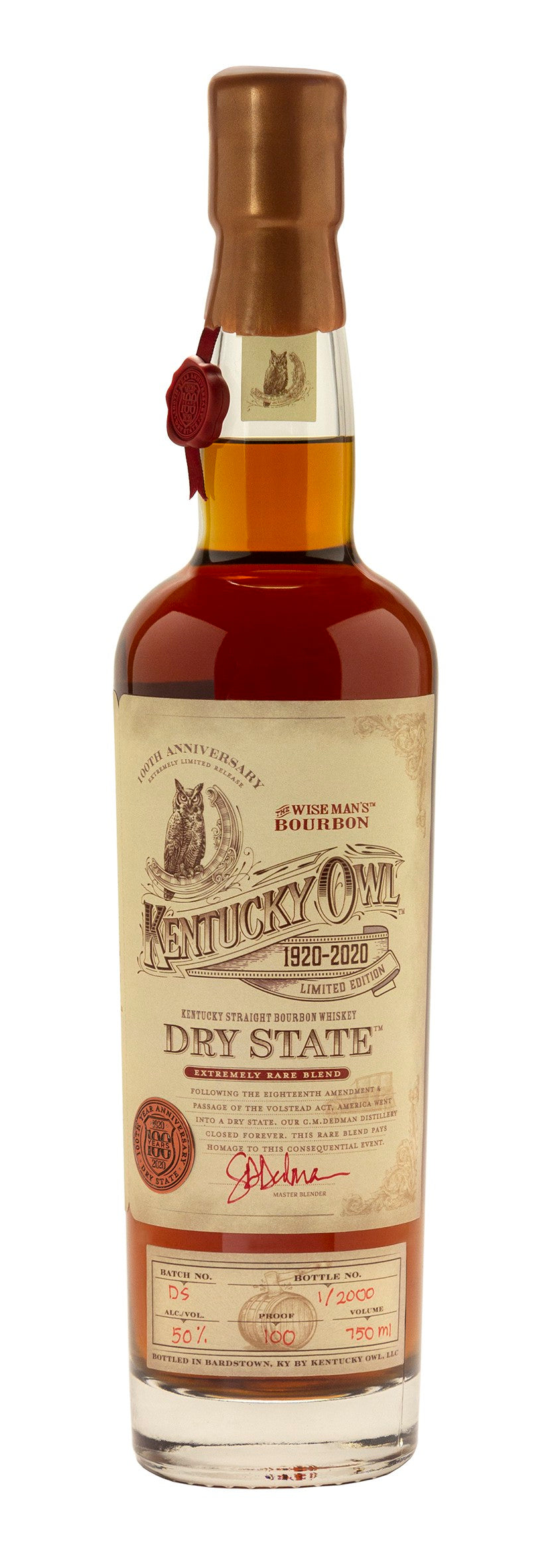 Kentucky Owl Dry State 750ml