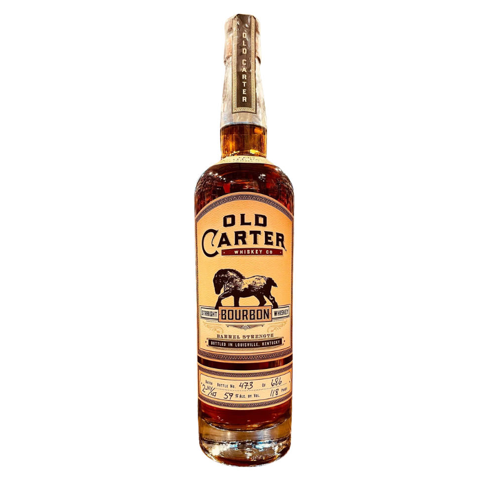 Old Carter Straight Bourbon Whiskey 750ml