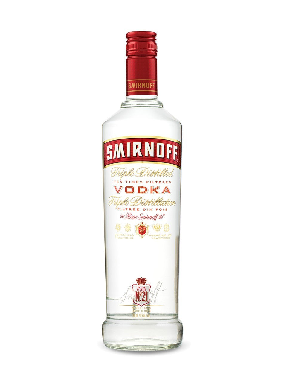 Smirnoff Red Vodka 750ml
