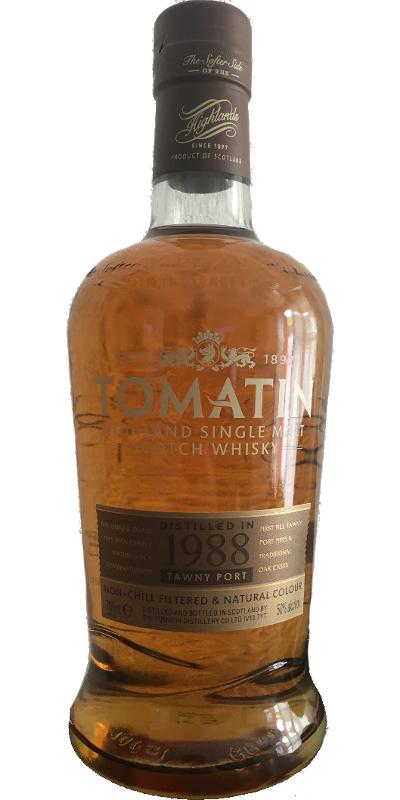 Tomatin 1988 Tawny Port Cask Scotch Whisky 750ml
