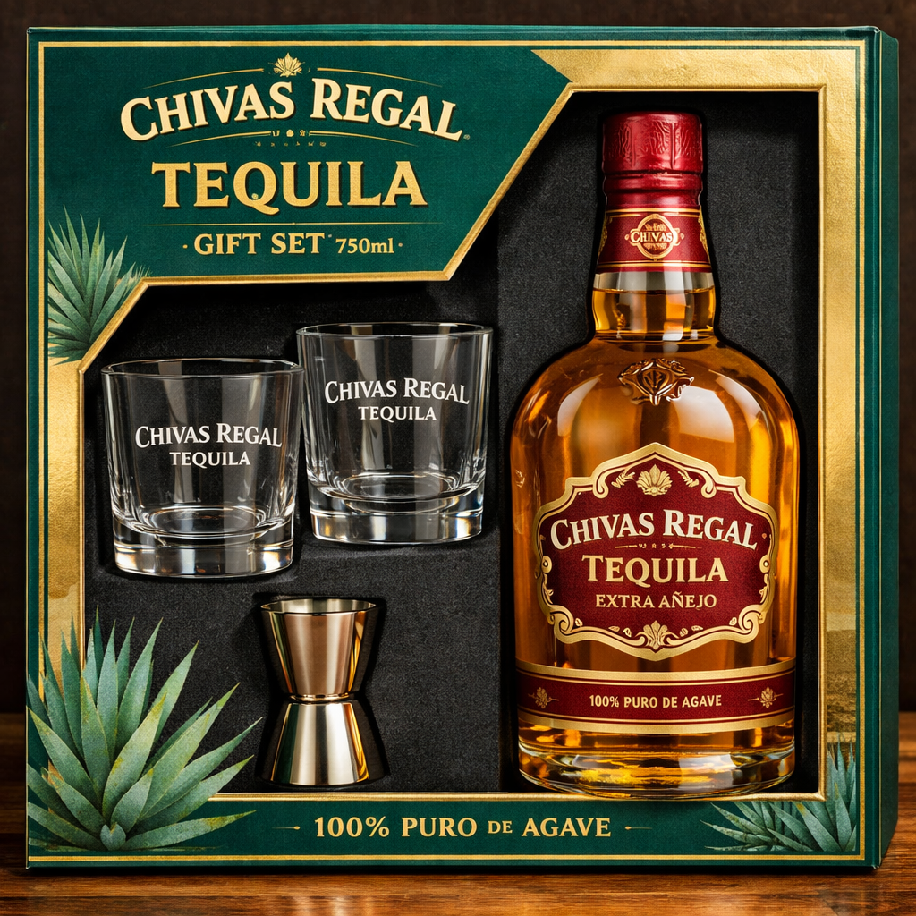 Chivas Regal Tequila Gift Set 750ml