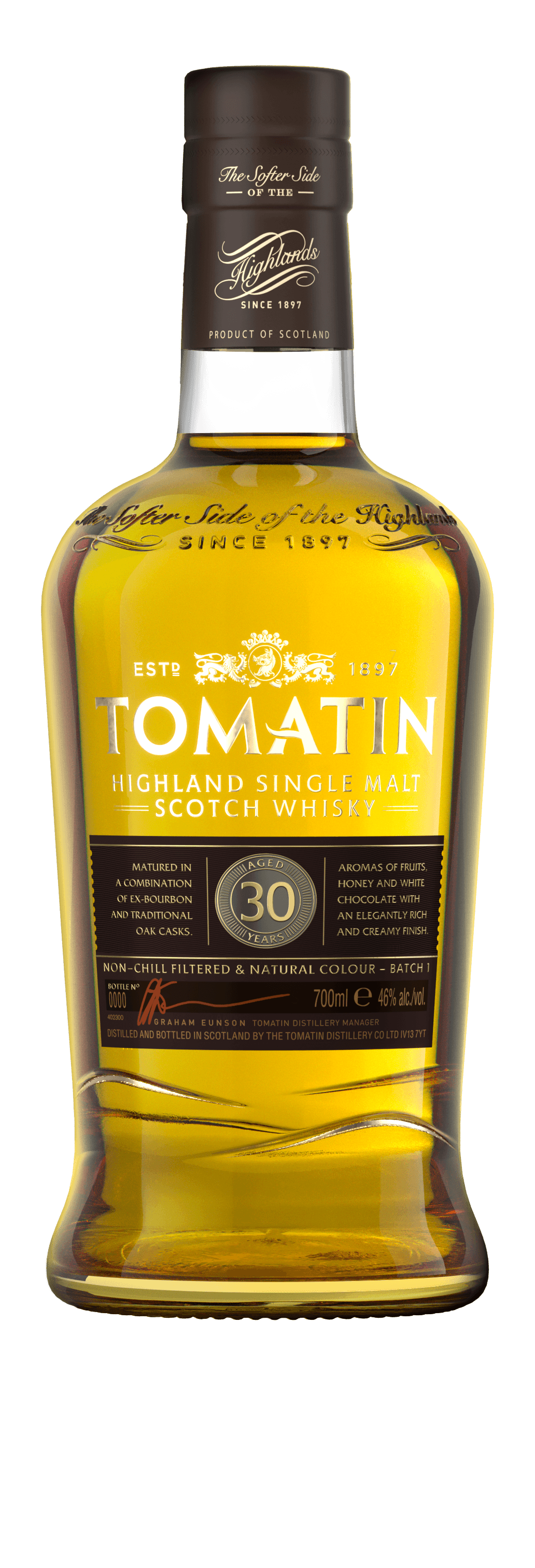 Tomatin 30 Year Old Scotch Whisky 750ml