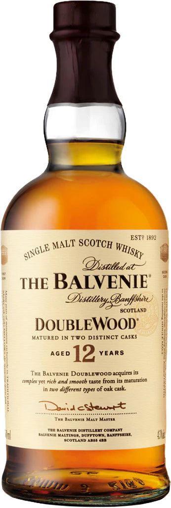 The Balvenie 12 Year Old Single Malt Scotch Whisky 750ml