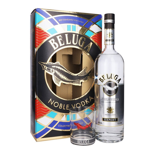 Beluga Noble Vodka Gift Pack 750ml