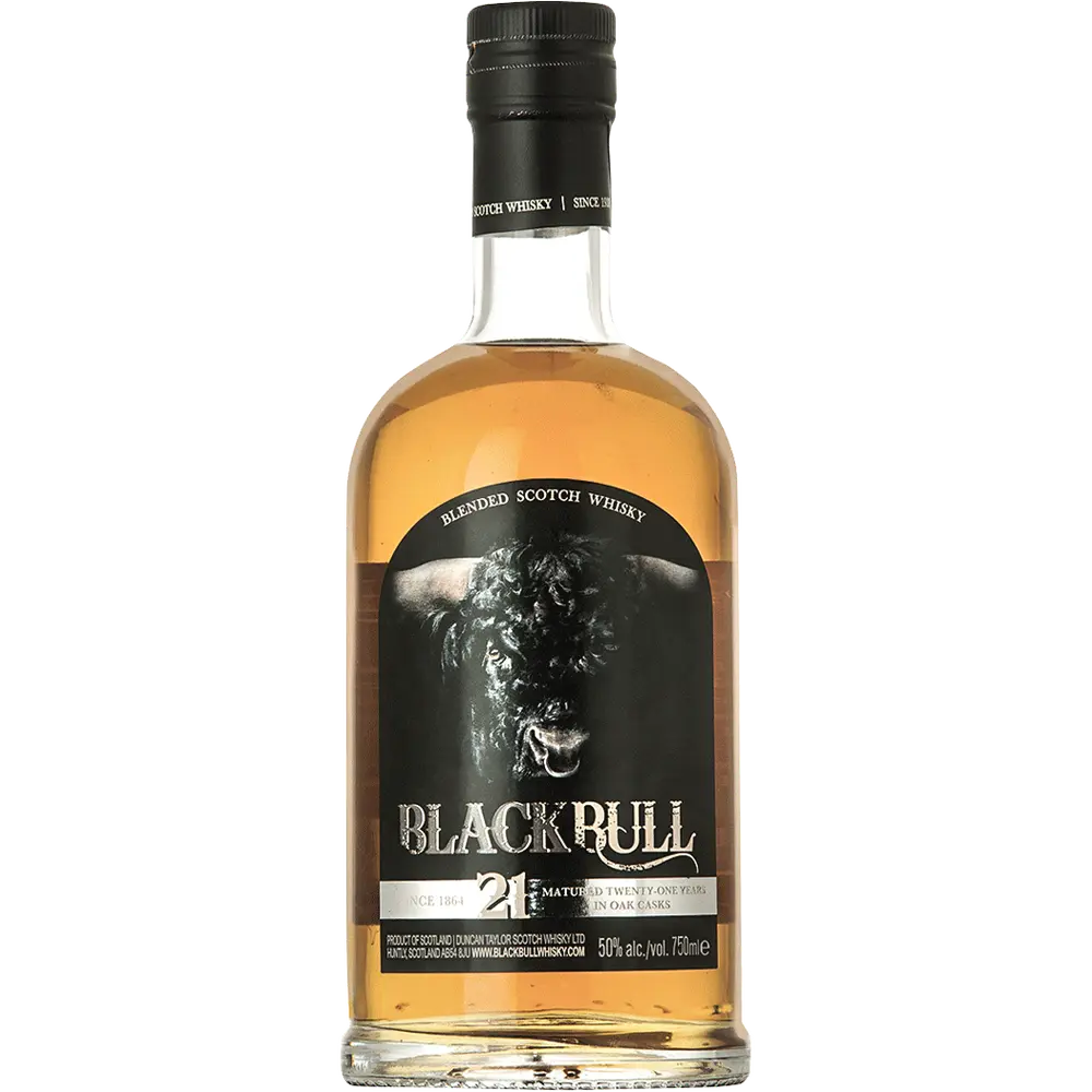 Black bull 21 years 750 ml
