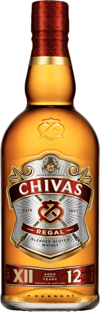 Chivas Regal 12 Year Old Blended Scotch Whisky 750ml