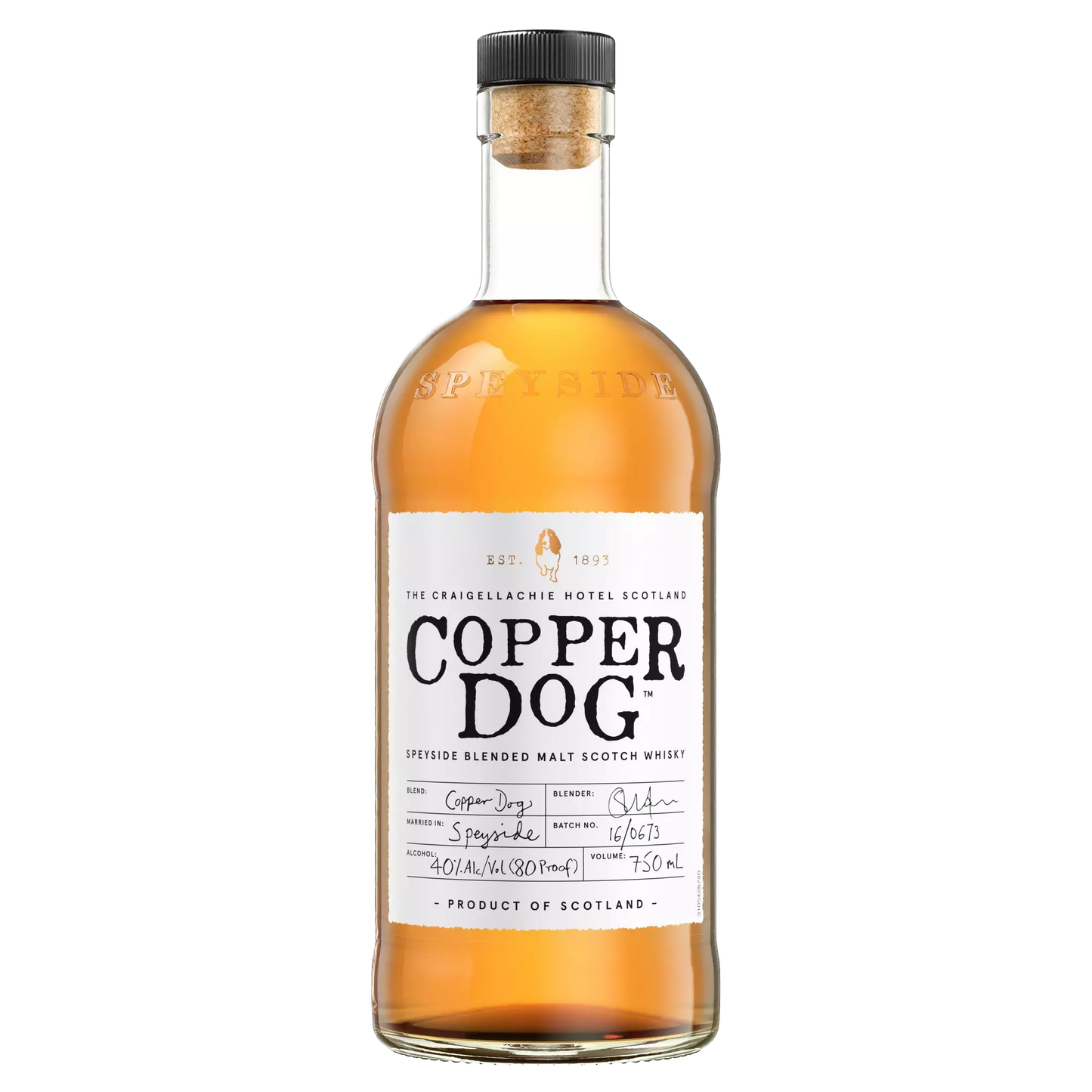 Copper Dog Scotch Whisky 750ml