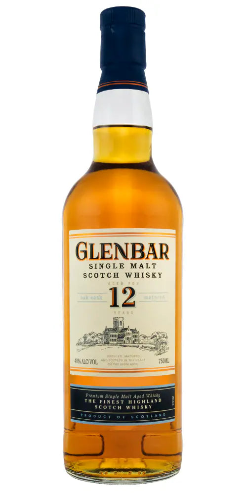Glenbar 12 Years 750ml