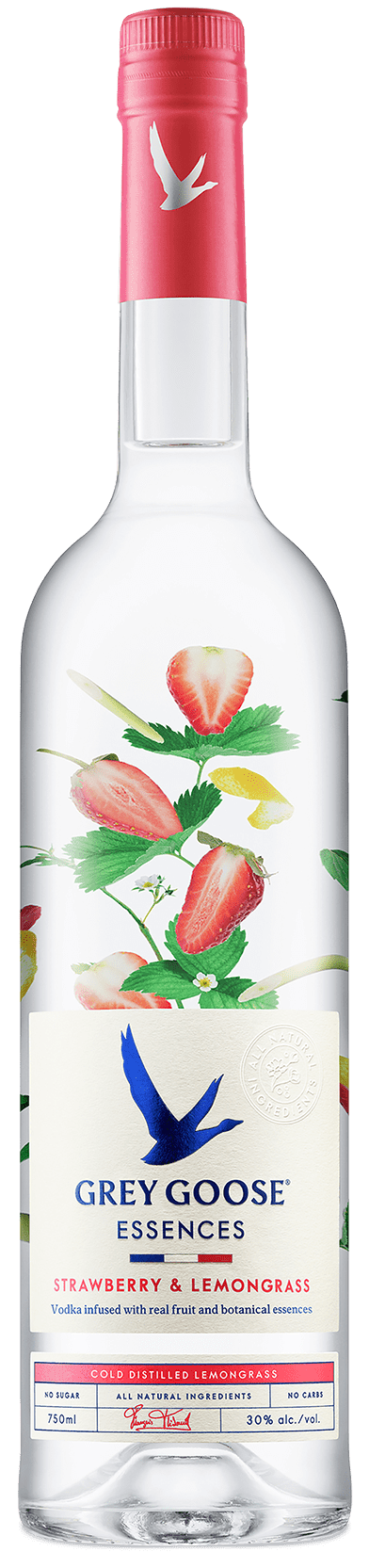Grey Goose Strawberry Vodka 750ml
