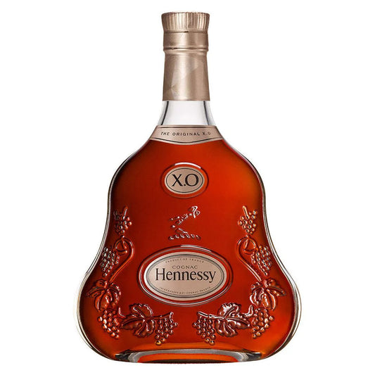 Hennessy XO Cognac 750ml with Ice and Tongs