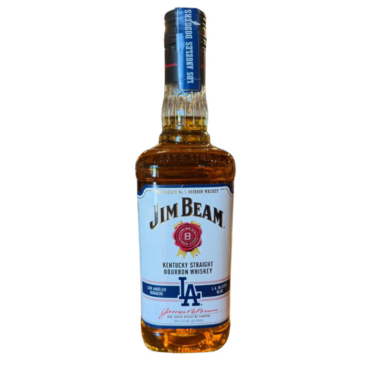 Jim Beam LA Dodgers with Highball Glass 750ml