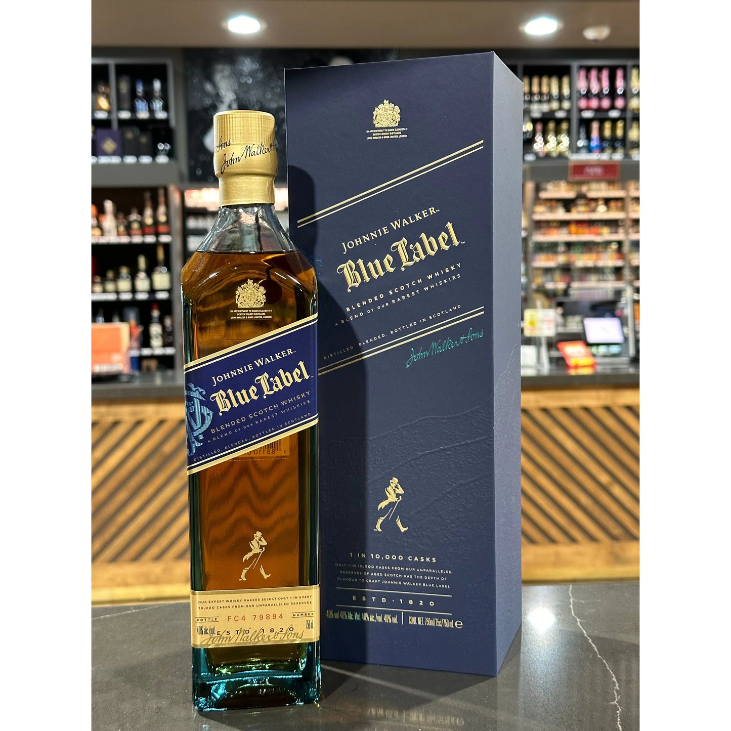 Johnnie Walker Blue Label Blended Scotch Whisky 750ml