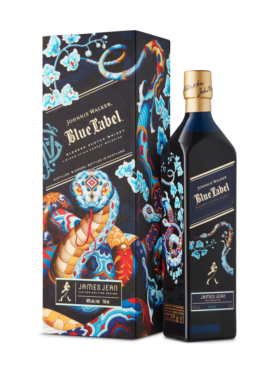 Johnnie Walker Blue Label Limited Edition Snake 750ml