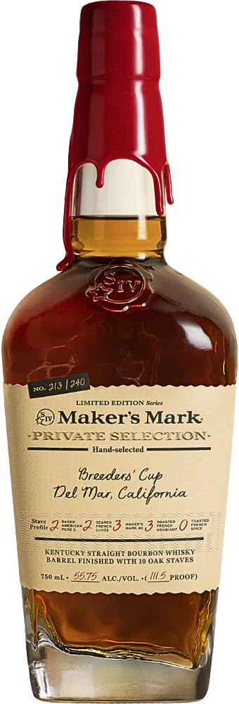 Maker's Mark Bourbon with Flask 750ml