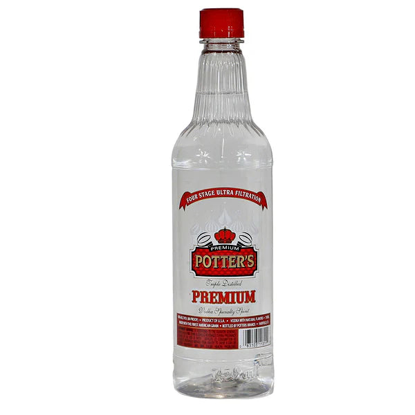 Potter's Vodka 750ml
