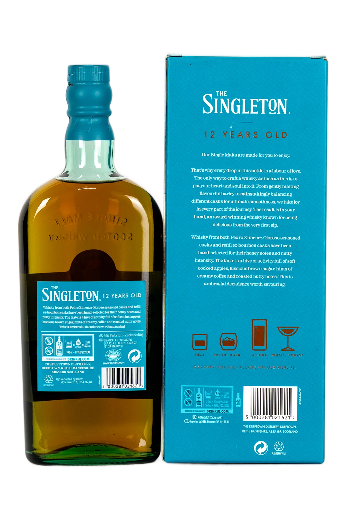 Singleton 12 Years Luxurious Nectar 750ml
