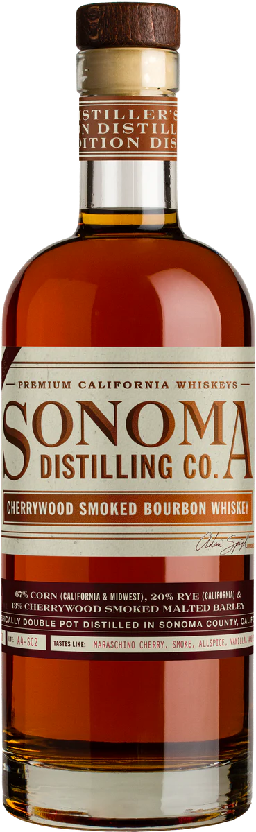 Sonoma Distilling Cherrywood Smoked Whiskey 750ml