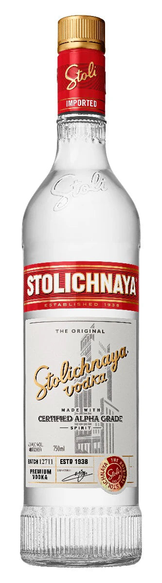 Stolichnaya Vodka 750ml