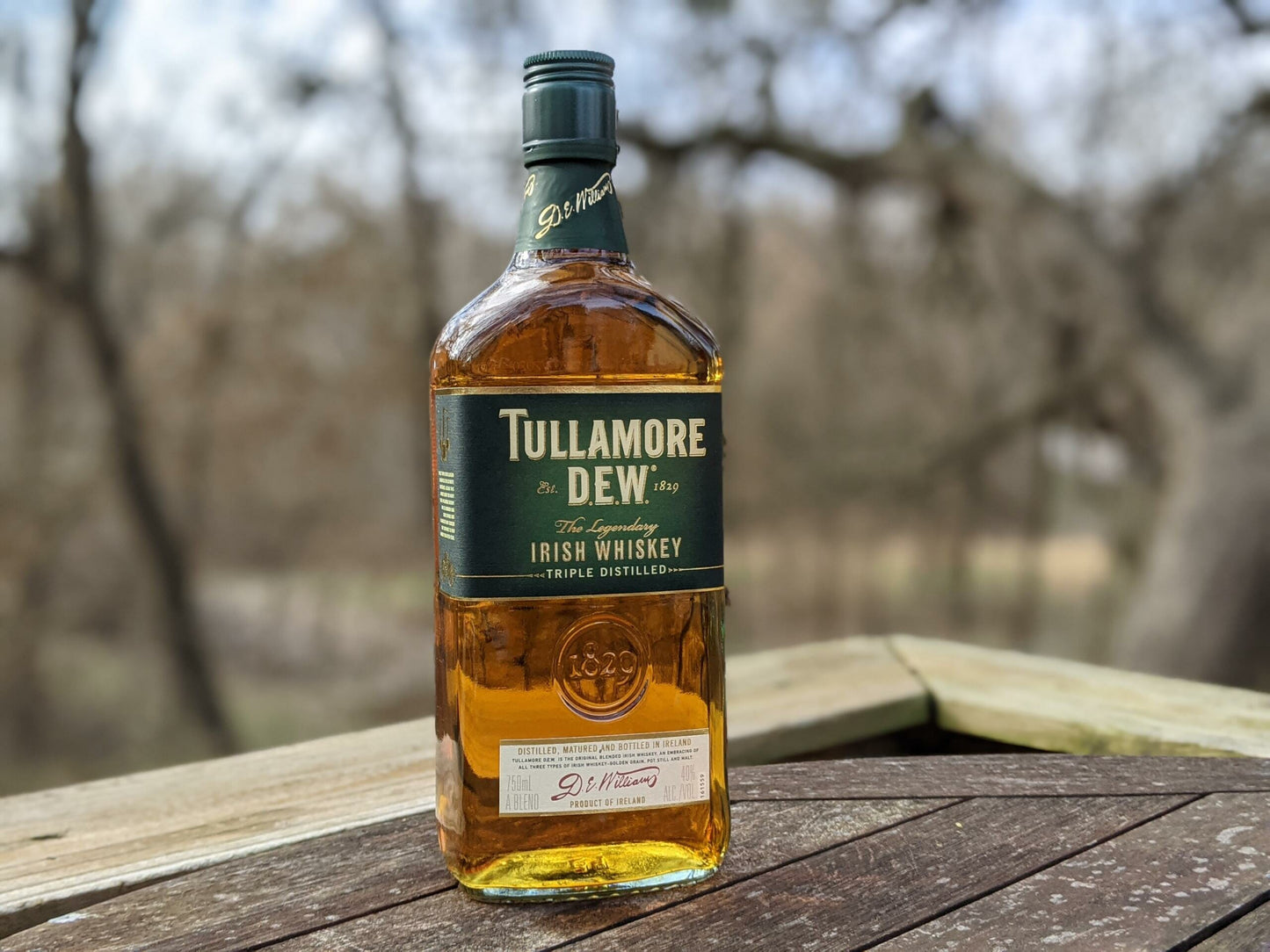 Tullamore Dew Irish Whiskey 750ml