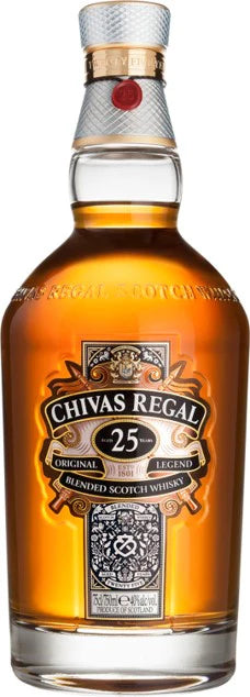 Chivas Regal 25 Year Old Original Legend Blended Scotch Whisky 750ml