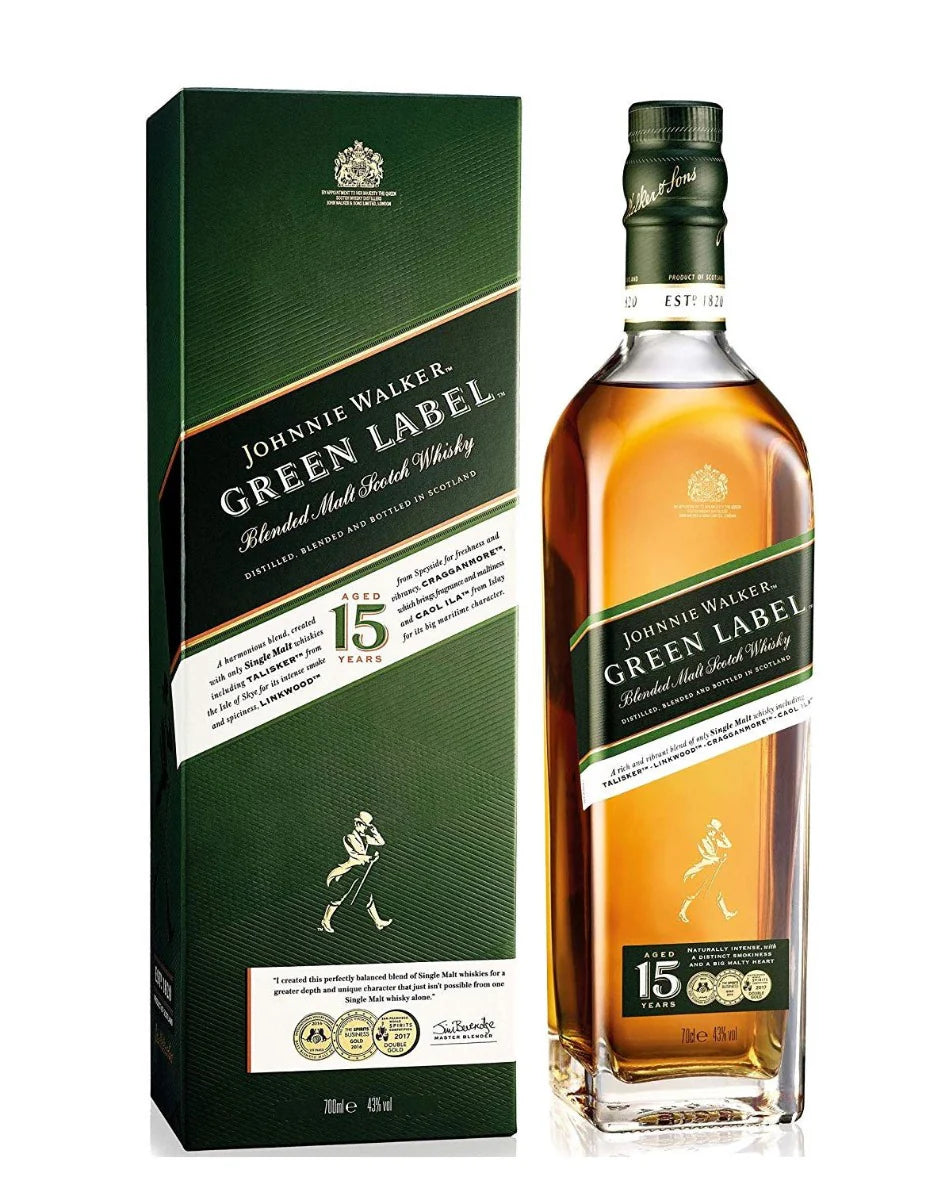 Johnnie Walker Green Label Scotch Whisky 750ml