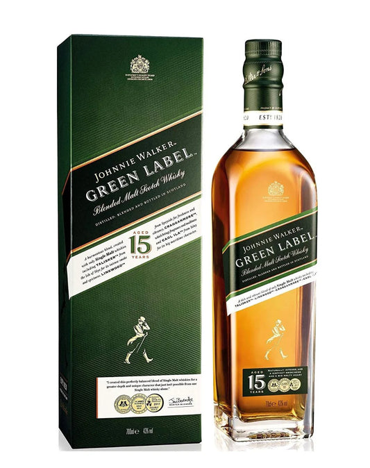 Johnnie Walker Green Label Scotch Whisky 750ml